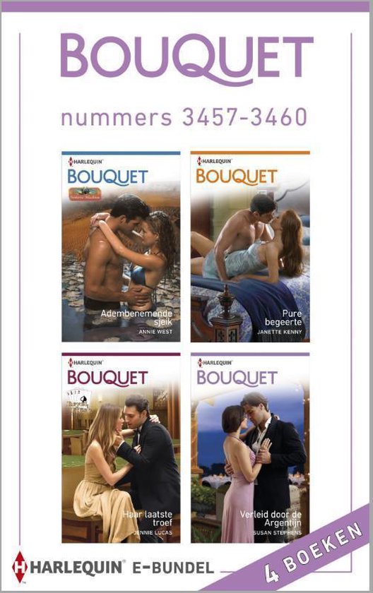 Bouquet e-bundel nummers 3457-3460, 4-in-1 - Annie West | Respetofundacion.org