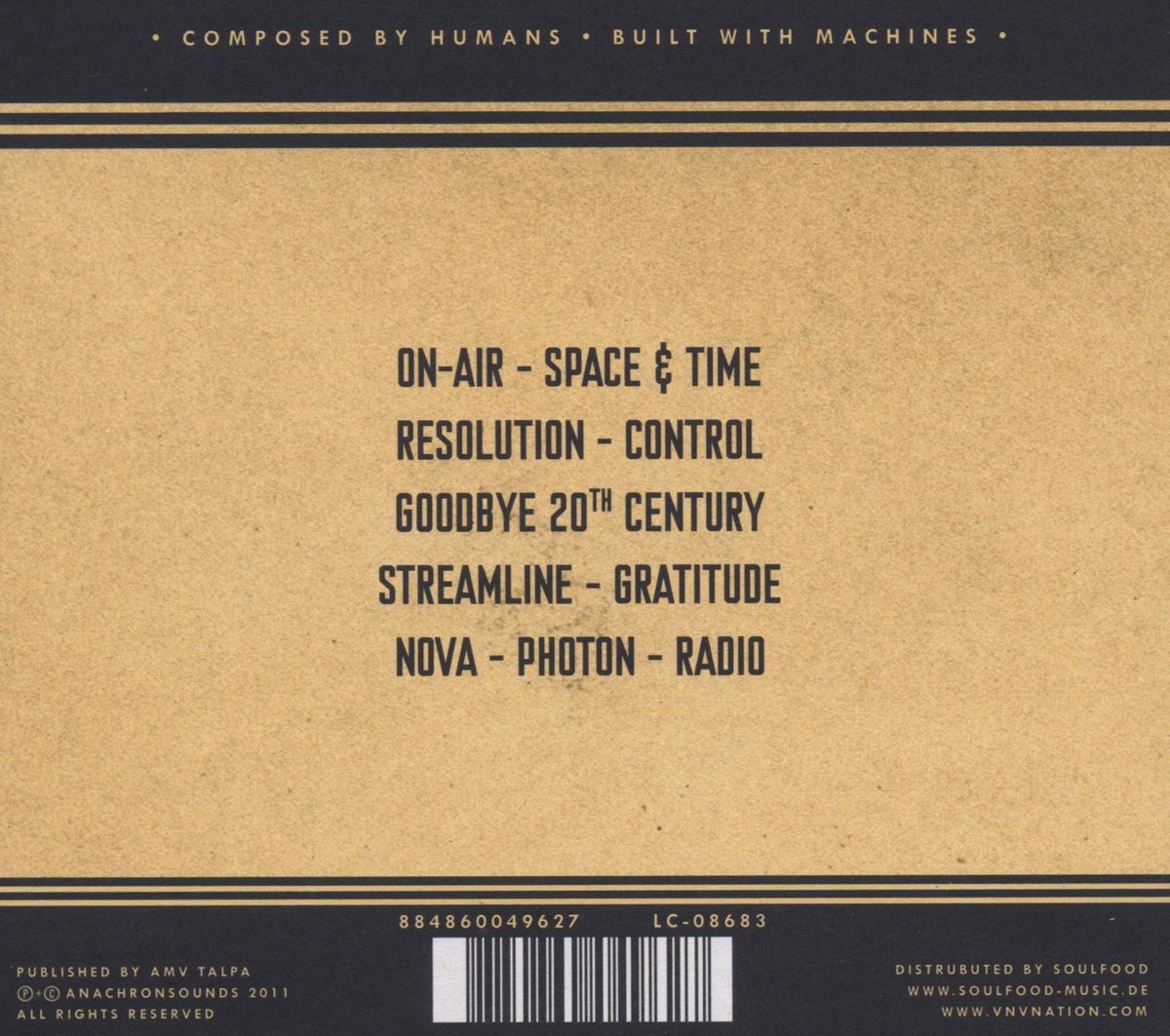 Automatic, Vnv Nation CD (album) Muziek
