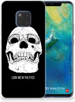 Huawei Mate 20 Pro Uniek TPU Hoesje Skull Eyes
