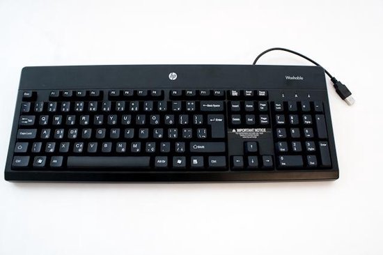 Tastiera USB HP QY776AA - Layout Francese/Tedesco/Italiano Per Svizzera - Sostituto Originale - 4