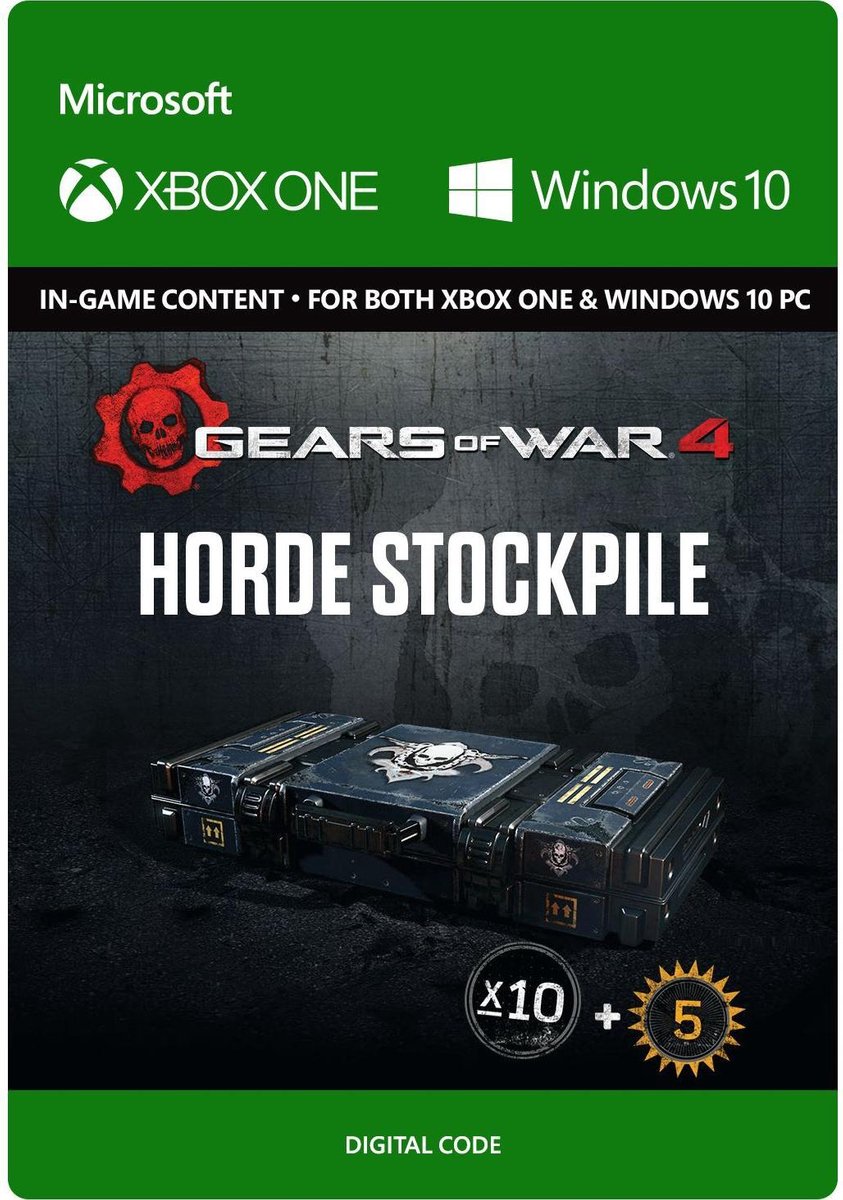 Gears of War 4: Horde Booster Stockpile - Xbox One Download