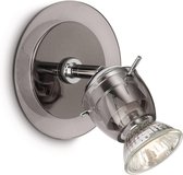 Philips myLiving Organza - Wandspot - Zwart