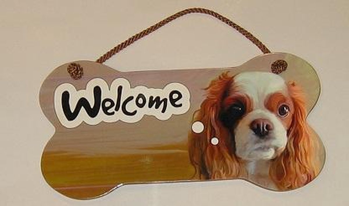 bordje - welcome - King Charles