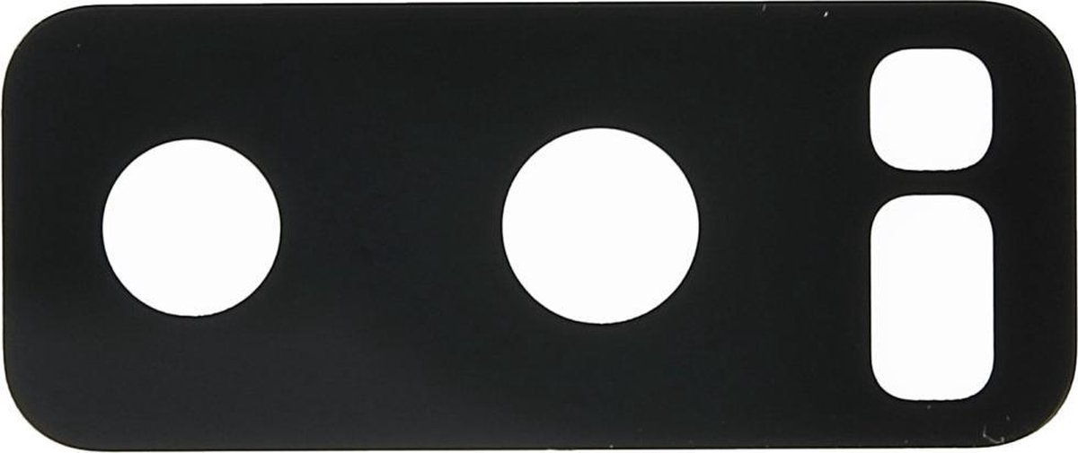 Voor Samsung Note 8 achtercamera lens glaasje - zwart