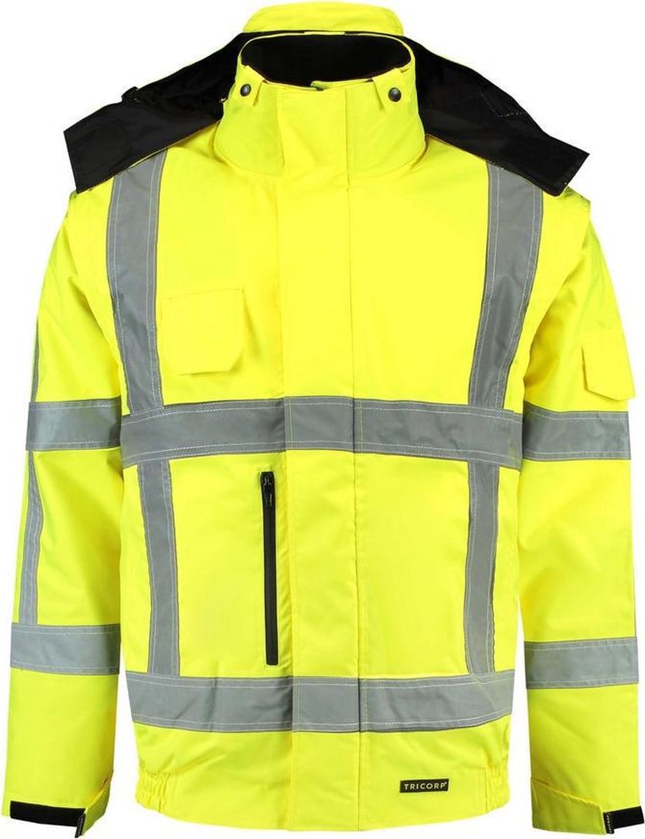 Tricorp Pilotjack - Werkjas 403006 - Fluor Geel - Maat 7XL