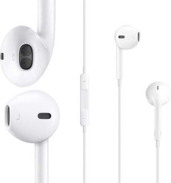 Earpods Apple iPhone 6 / 6s / 6 plus / 6s Plus Headset Wit met microfoon -  In ear... | bol.com