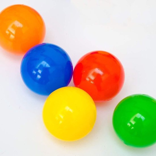 50 Baby ballenbak ballen - 5.5cm ballenbad speelballen voor kinderen vanaf 0 jaar - LittleTom