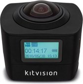 Kitvision Action Camera Immerse DUO 360 Degree Dual Lens Black