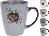 Beker aardewerk Coffee 200cc 75x85mm Koffiebekers