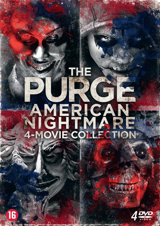 The Purge - 1 t/m 4 Nightmare collection The Purge - 1 t/m 4 Nightmare collection