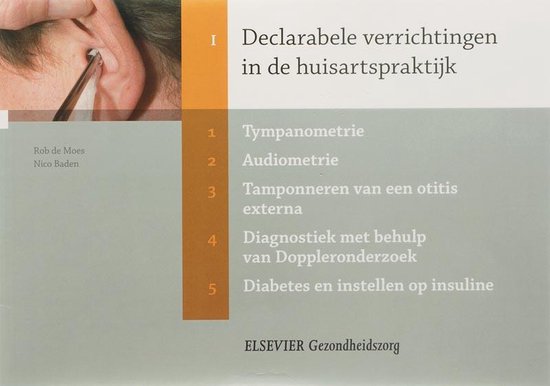 Cover van het boek 'Declarabele verrichtingen in de huisartspraktijk / 1 / druk 1'