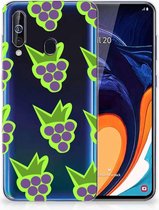 Geschikt voor Samsung Galaxy A60 Siliconen Case Druiven
