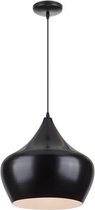 Linea Verdace - Tipi Hanglamp 1X60W -  Mat Zwart - Wit
