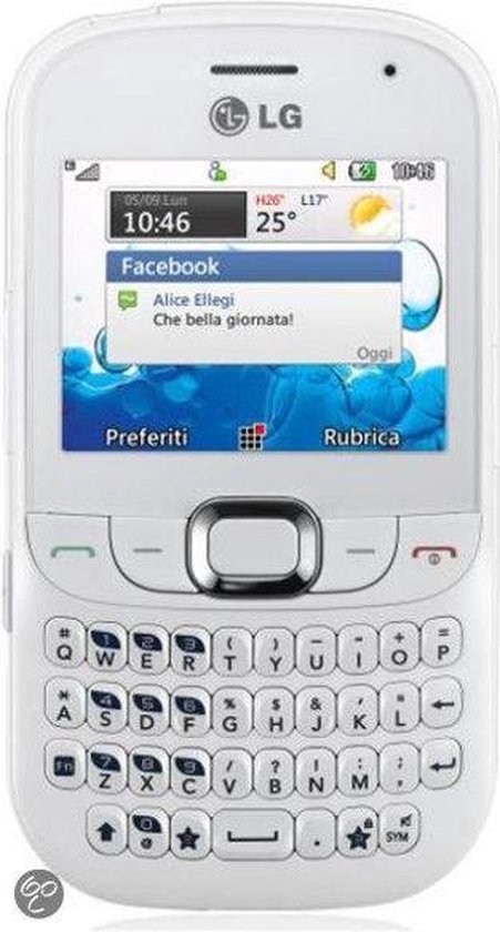 LG C360 - Wit - Telfort prepaid telefoon | bol.com
