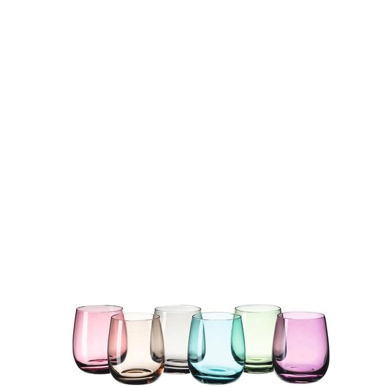 Versnel Integraal hun Leonardo Sora Drinkglas - set van 6 kleuren | bol.com