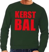 Foute kersttrui / sweater Kerst Bal groen voor heren - Kersttruien L (52)