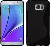 Samsung galaxy Note 5 slicone S tpu case zwart