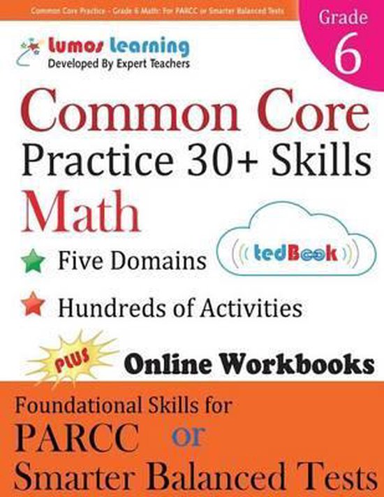 Common Core Practice - Grade 6 Math - cover