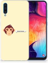 TPU-siliconen Backcase Samsung A50  Monkey