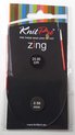 KnitPro Zing rondbreinaalden 25cm 2.50mm.
