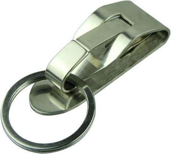 Porte-clés clip ceinture - Clip pour la ceinture - Boucle de sécurité -  Porte-clés en... | bol.com