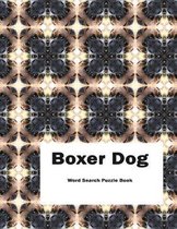 Boxer Dog Word Search Puzzle Book