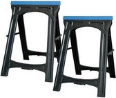 Silverline Plastic schragen, 2 pk. 100 kg