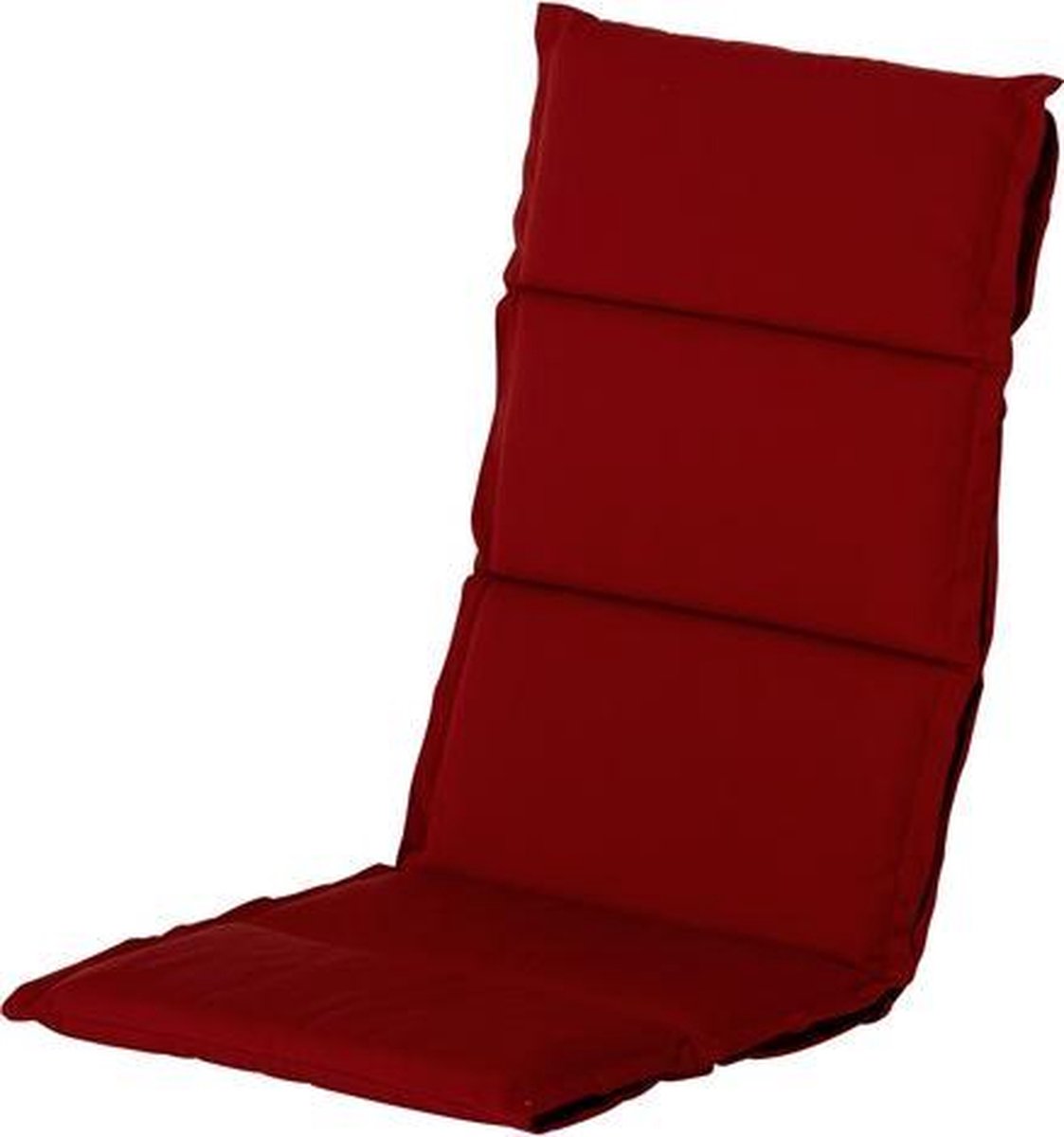 Hartman Coussin de jardin haut fin Havana 123x50x5 cm - rouge