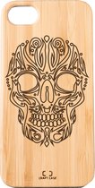 Bamboe telefoonhoesje Skull - Craft Case - Iphone 6-7-8