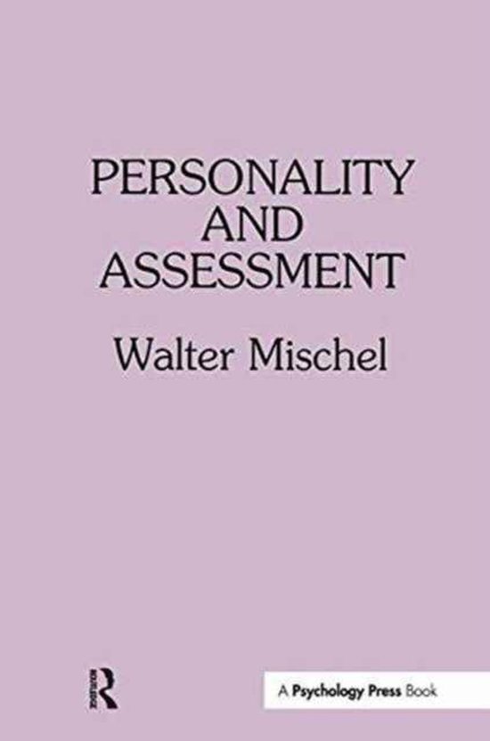 Personality and Assessment - cover