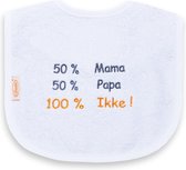 Slab 50% mama, 50% papa, 100% ikke