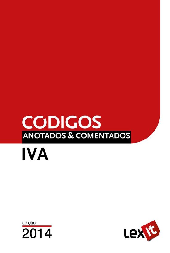 Código do IVA 2014 - Anotado & Comentado - cover