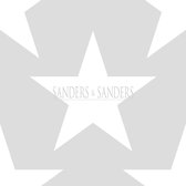Sanders & Sanders behangpapier sterren lichtgrijs - 935257 - 53 cm x 10,05 m