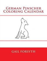 German Pinscher Coloring Calendar