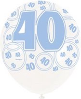 UNIQUE - Ballonnen 40 jaar - Decoratie > Ballonnen