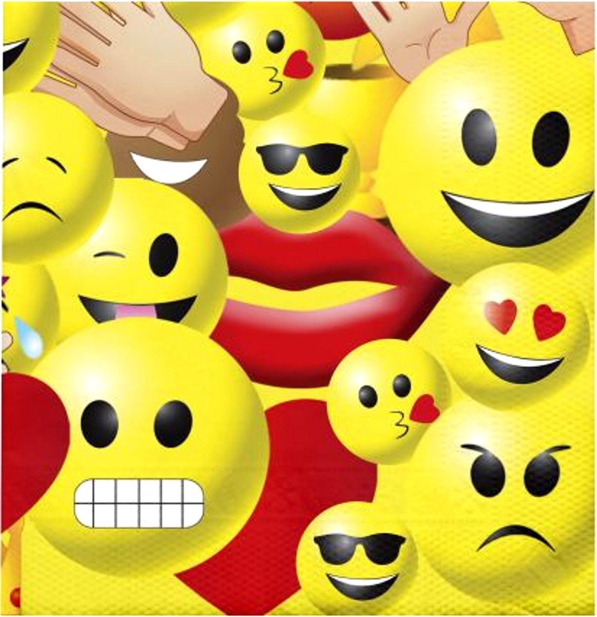 GOODMARK - 20 papieren servetten Imoji - Decoratie > Papieren servetten