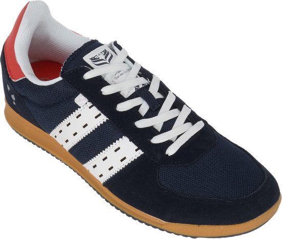 Quick Spurter Sneakers Heren Sportschoenen - Maat 46 - Mannen -  blauw/wit/rood | bol.com