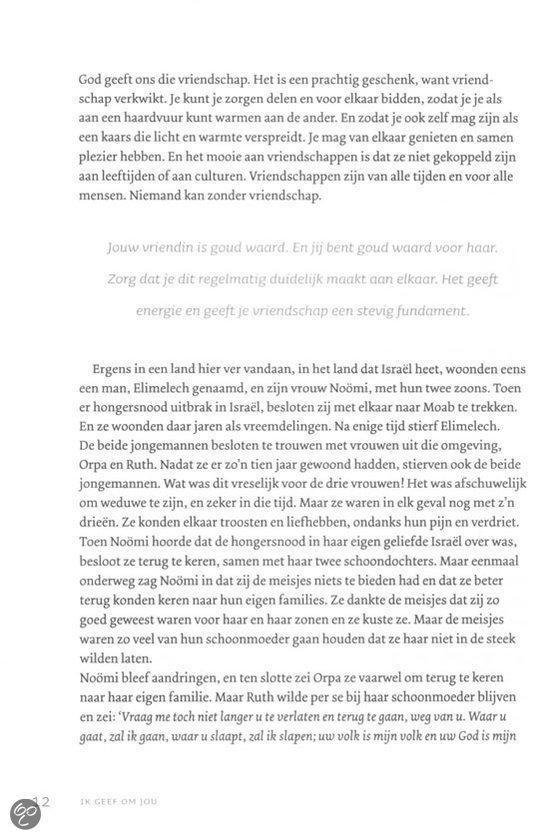 Ik geef om jou