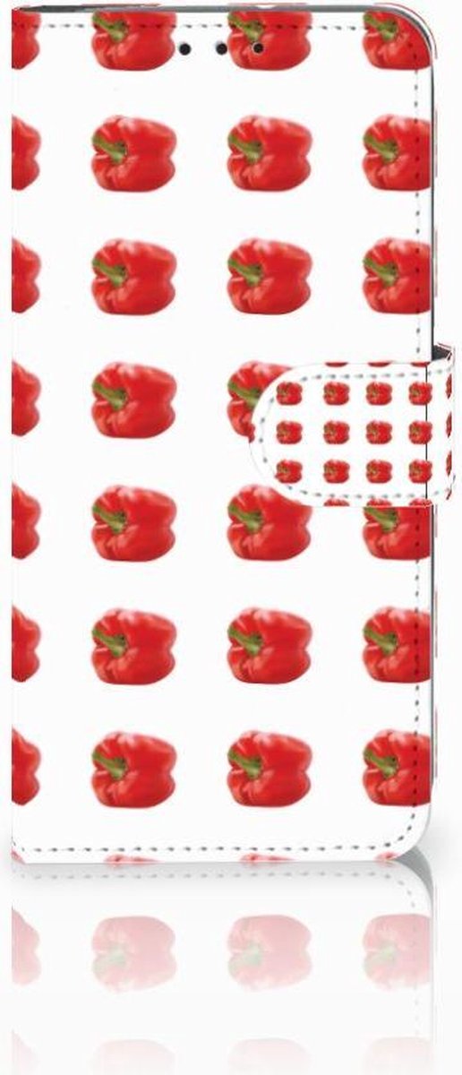 Motorola Moto G7 Power Book Cover Paprika Red