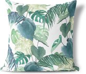 We Maqe tuinkussen botanische palm Isabella 45x45 cm