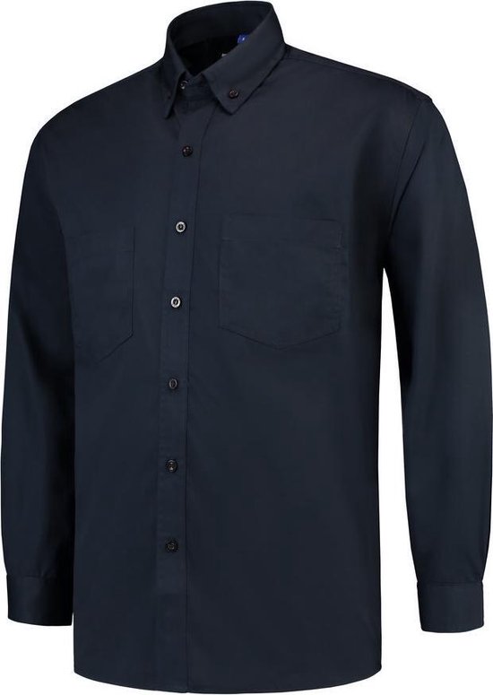 Wrangler Dames Western Denim Snap Shirt met lange mouwen, Donkere Denim, L