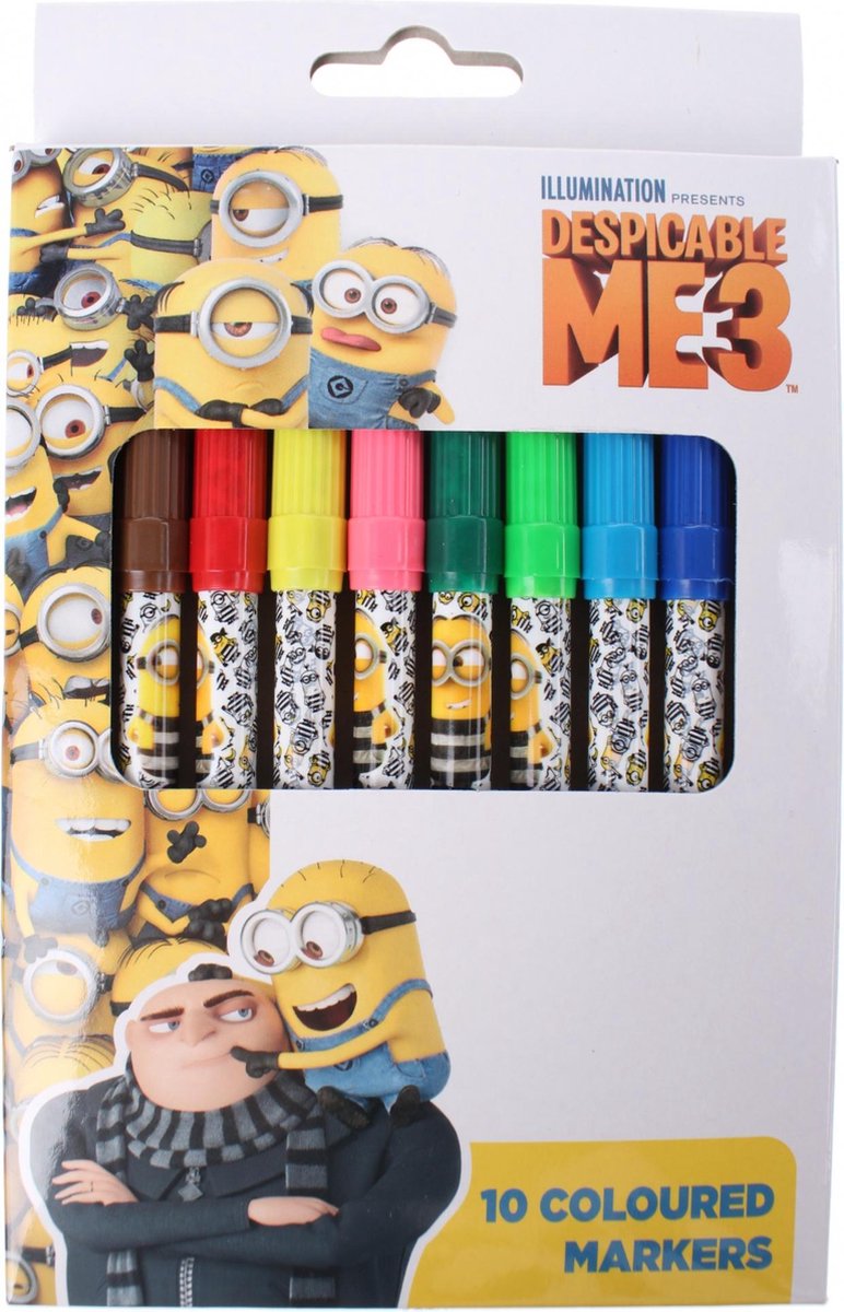 bol.com | Minions Kleurstiften 15 Cm Junior 10 Stuks bol.com | Minions Kleurstiften 15 Cm Junior 10 Stuks