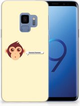 Silicone Backcase Geschikt voor Samsung Galaxy S9 Monkey