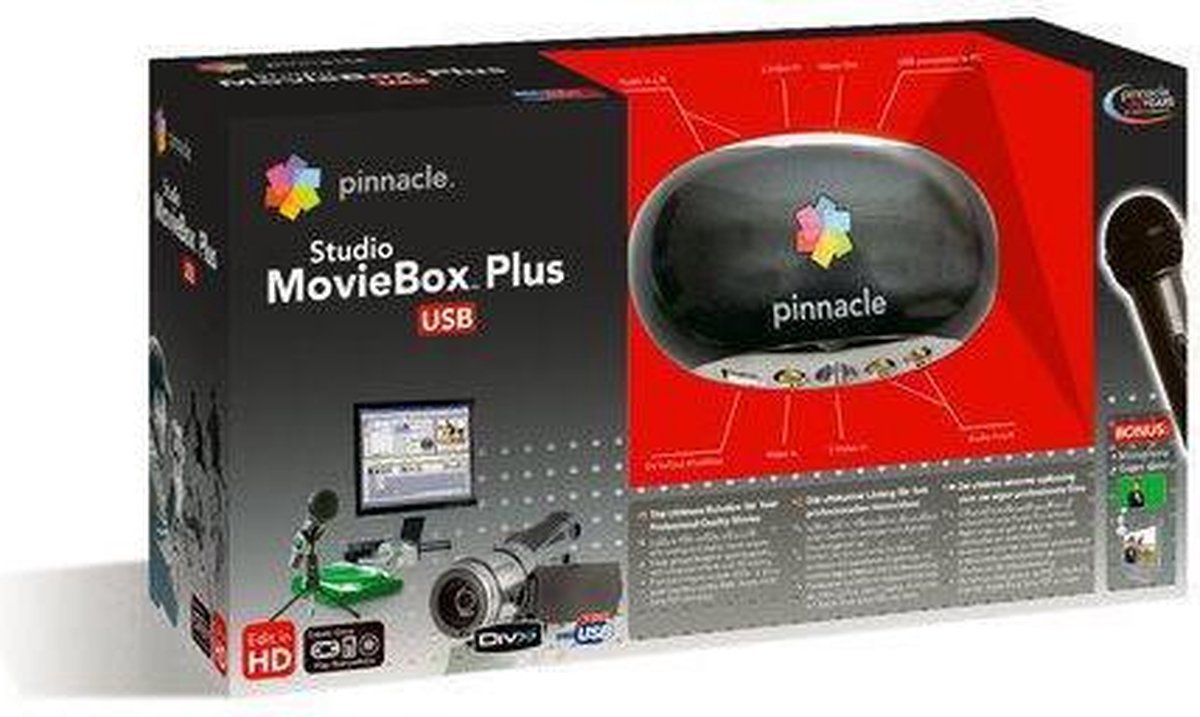 Pinnacle Studio MovieBox Plus 710 USB, NL | bol.com