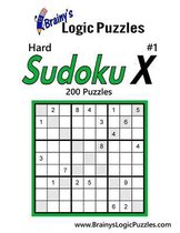 Brainy's Logic Puzzles Hard Sudoku X #1