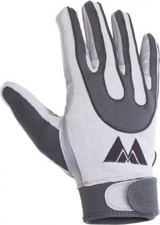 MM Football Receiver Gloves Grey XL