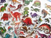12 velletjes dinosaurus stickers