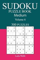 300 Medium Sudoku Puzzle Book