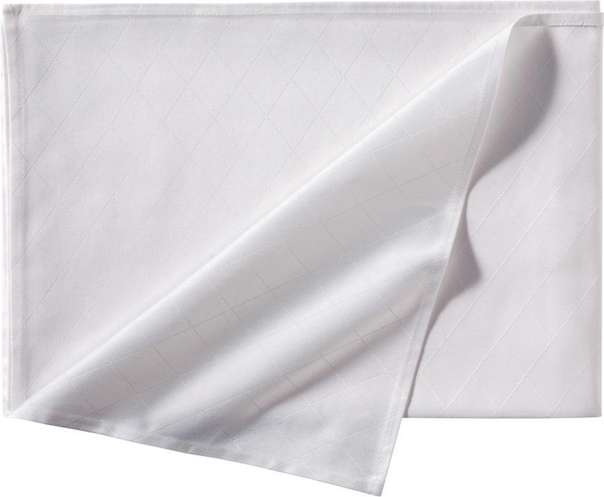 DDDDD tafellaken 150 x 350cm rhombus white