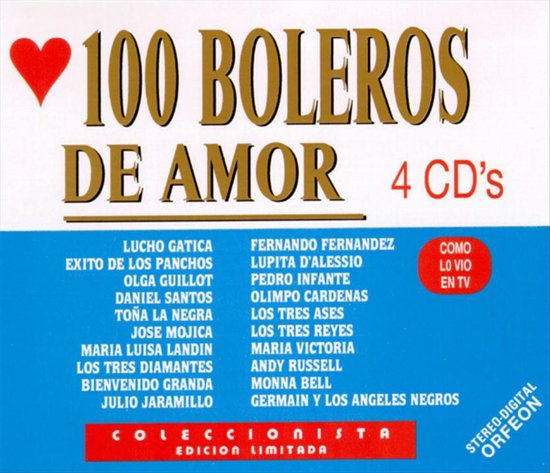 Foto: 100 boleros de amor